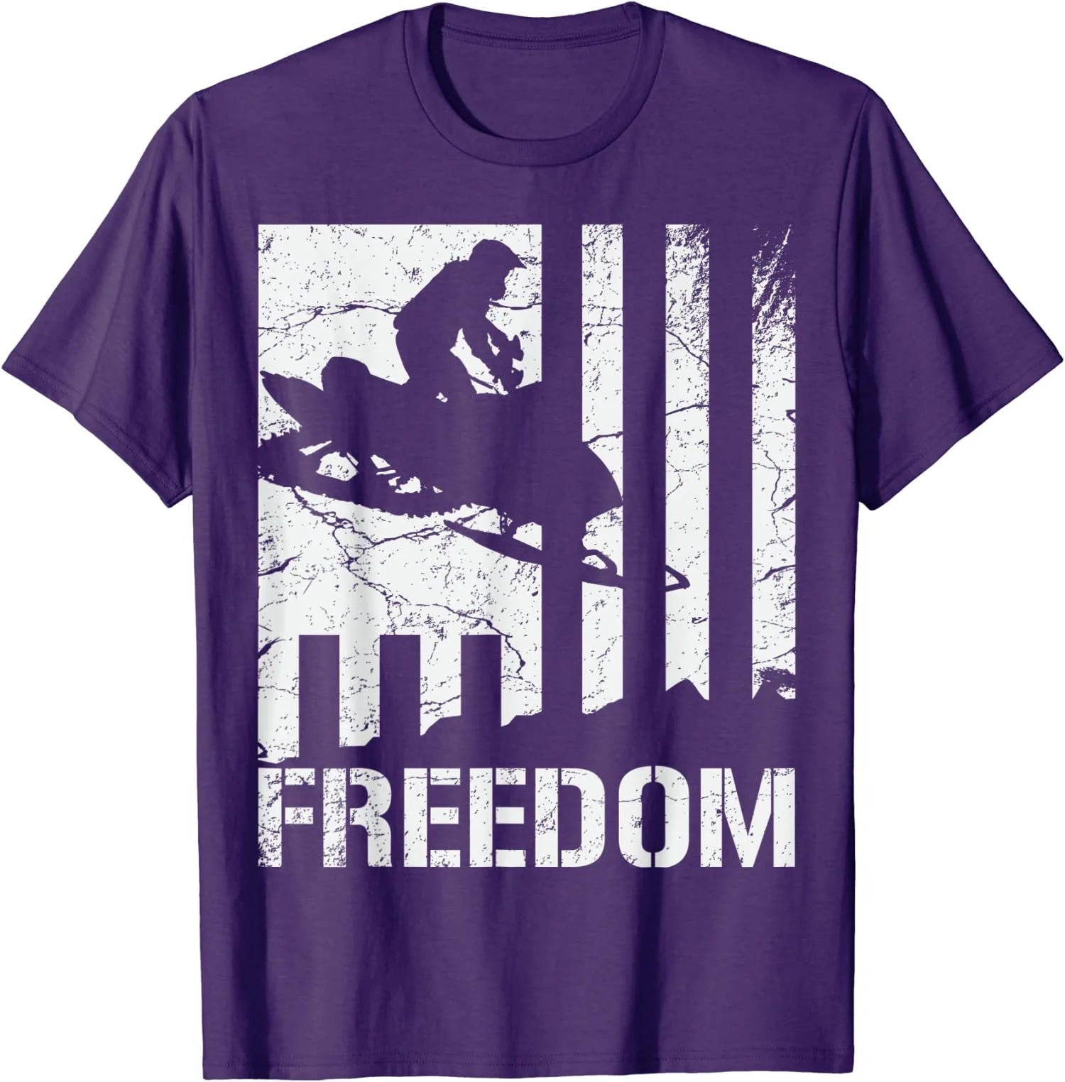 Snowmobiling Freedom Flag