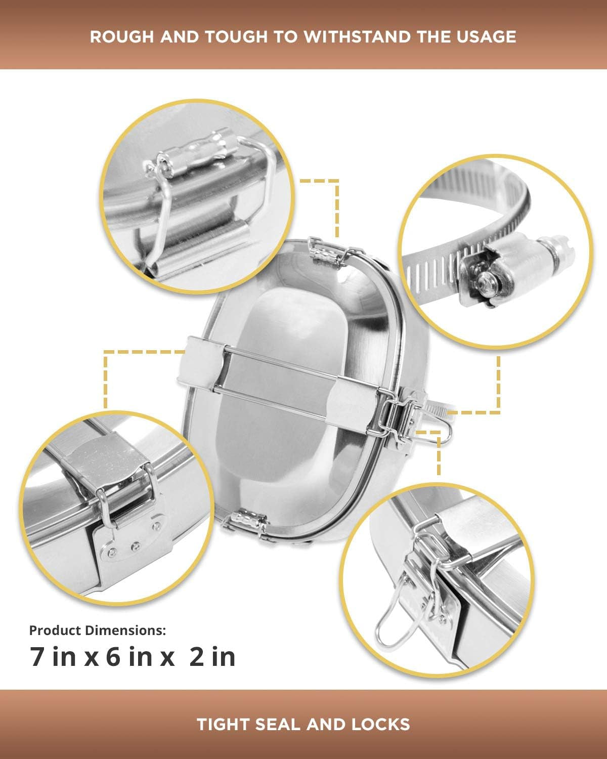 Snowmobile Exhaust Pipe Food Warmer Stainless Steel Artic Cat Yamaha