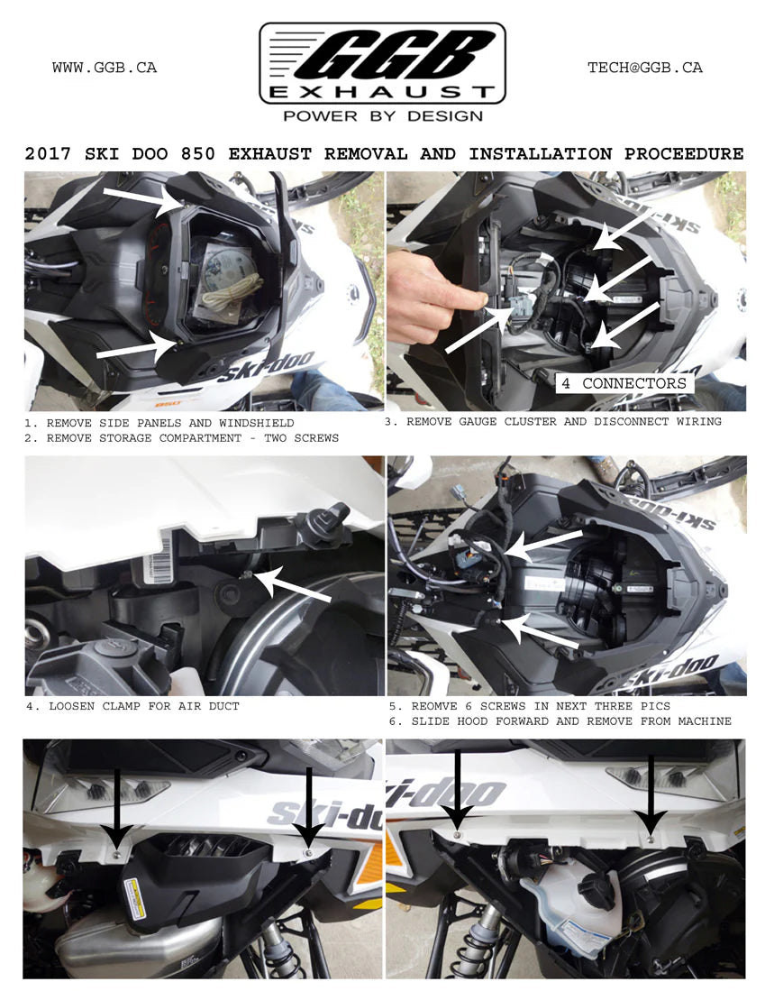 2017-2023 Ski-Doo Gen 4 850 E-TEC  Muffler