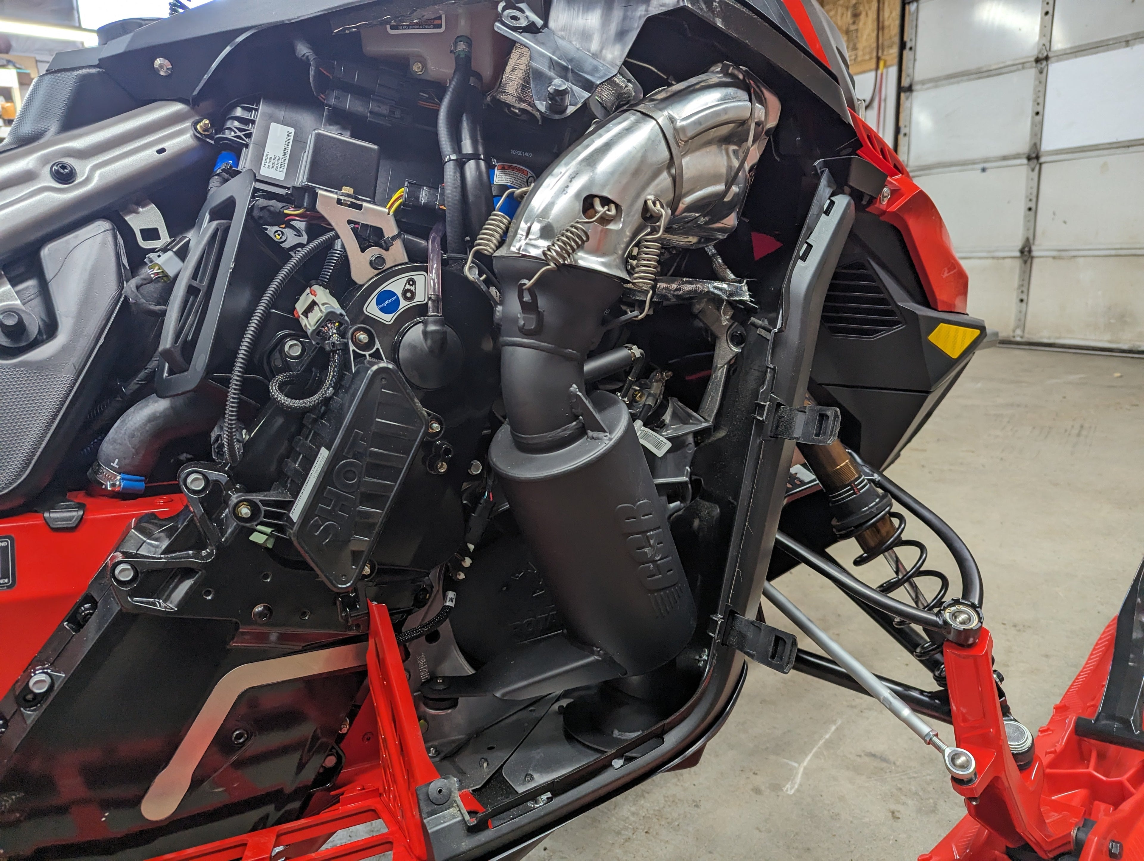 2023-2026 LYNX 850 E-TEC TURBO R  Muffler