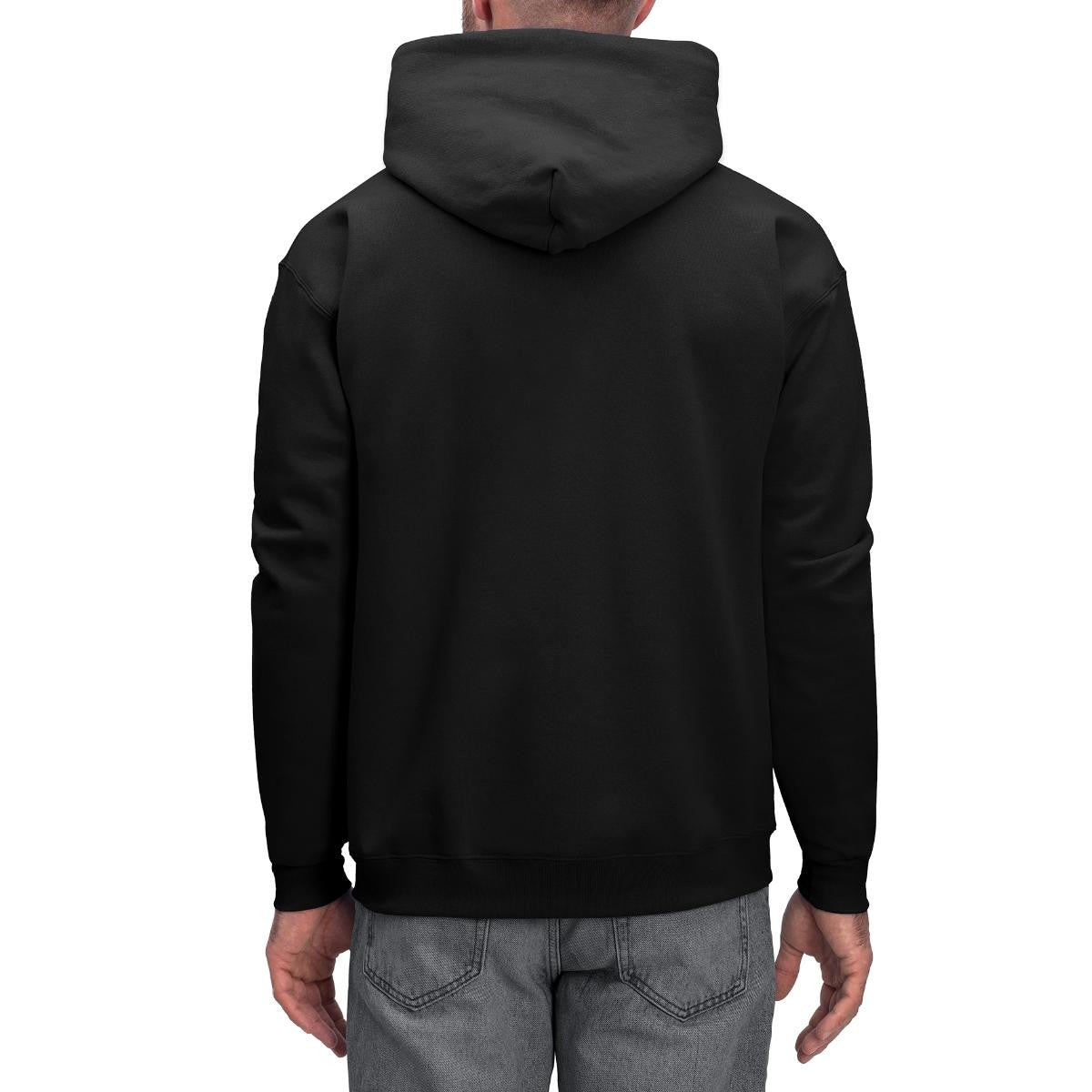 Ride Snowmobile USA Flag Men'S Hoodie