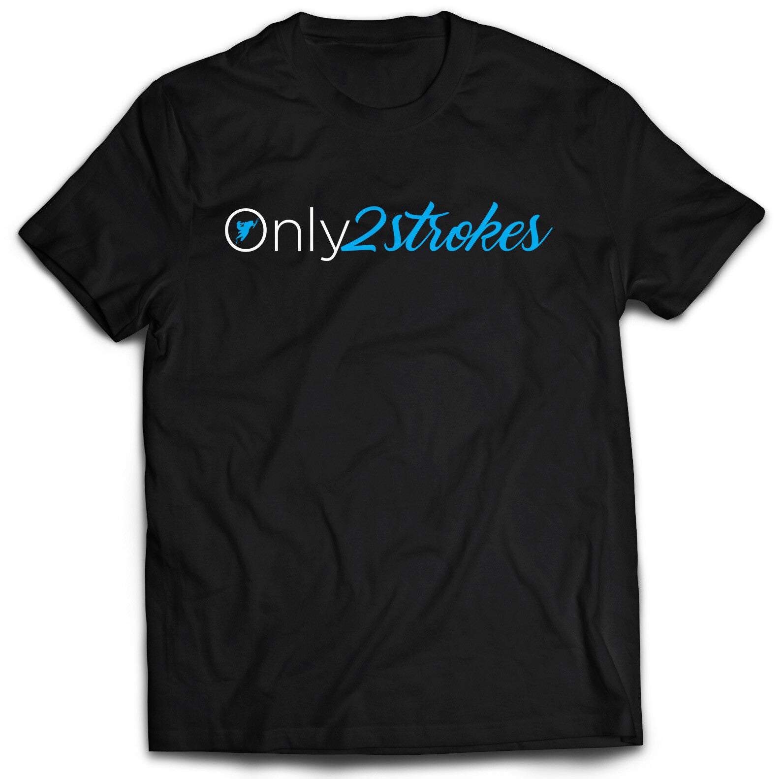 ONLY 2 STROKES SNOWMOBILE T-SHIRT BRAAP POLARIS SKI-DOO ARCTIC CAT SEND IT
