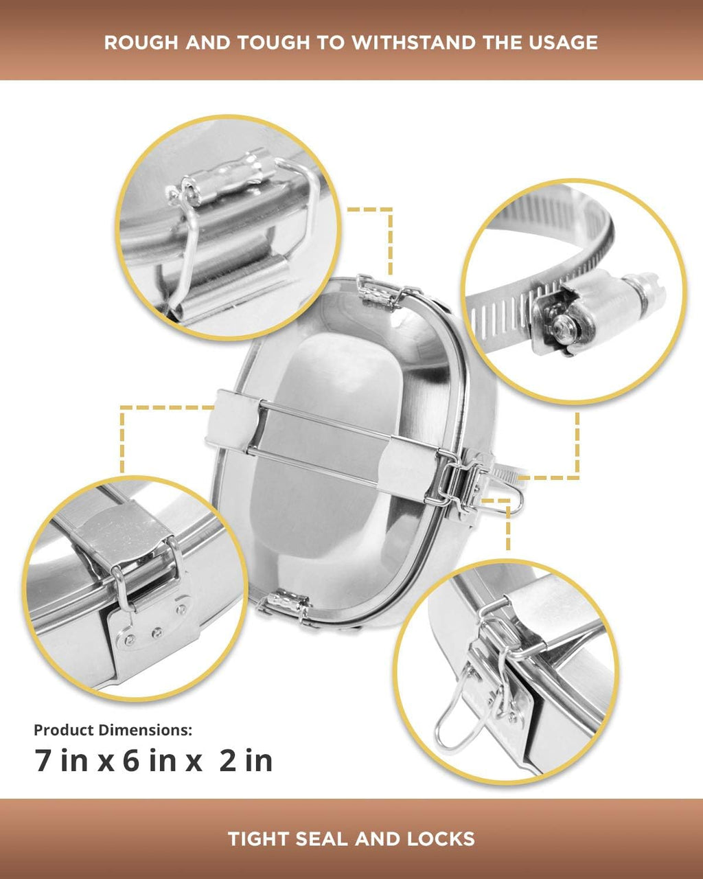 Snowmobile Exhaust Pipe Food Warmer Stainless Steel Artic Cat Yamaha