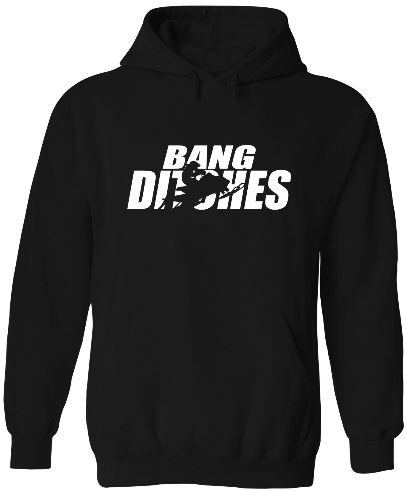 BANG DITCHES SNOWMOBILE HOODIE SLED POLARIS SKI-DOO ARCTIC CAT YAMAHA LYNX